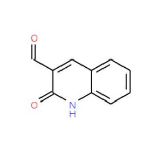 2-Oxo-1,2-dihydro-3-quinoline carbaldehyde (CAS 91301-03-0) - chemical structure image
