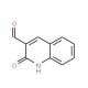 2-Oxo-1,2-dihydro-3-quinoline carbaldehyde (CAS 91301-03-0) - chemical structure image