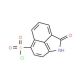 2-oxo-1,2-dihydrobenzo[cd]indole-6-sulfonyl chloride (CAS 78078-92-9) - chemical structure image
