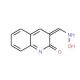 2-oxo-1,2-dihydroquinoline-3-carbaldehyde oxime (CAS 56682-66-7) - chemical structure image