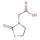 (2-oxo-1,3-thiazolidin-3-yl)acetic acid - chemical structure image