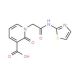 2-Oxo-1-(thiazol-2-ylcarbamoylmethyl)-1,2-dihydro-pyridine-3-carboxylic acid - chemical structure image