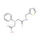 [{2-Oxo-2-[(2-thienylmethyl)amino]ethyl}(phenyl)-amino]acetic acid - chemical structure image