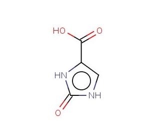 2-Oxo-2,3-dihydro-1H-imidazole-4-carboxylic acid (CAS 39828-47-2) - chemical structure image