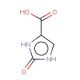 2-Oxo-2,3-dihydro-1H-imidazole-4-carboxylic acid 的分子结构, CAS编号: 39828-47-2 2-Oxo-2,3-dihydro-1H-imidazole-4-carboxylic acid (CAS 39828-47-2) - chemical structure image