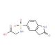 {[(2-oxo-2,3-dihydro-1H-indol-5-yl)sulfonyl]amino}acetic acid - chemical structure image