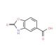 2-Oxo-2,3-dihydro-benzooxazole-5-carboxylic acid (CAS 65422-72-2) - chemical structure image