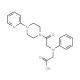 [[2-Oxo-2-(4-pyridin-2-ylpiperazin-1-yl)ethyl]-(phenyl)amino]acetic acid - chemical structure image