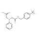[(2-Oxo-2-{[4-(trifluoromethyl)benzyl]amino}-ethyl)(phenyl)amino]acetic acid - chemical structure image
