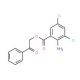2-Oxo-2-phenylethyl 2-amino-3,5-dichlorobenzenecarboxylate - chemical structure image