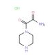 2-Oxo-2-piperazin-1-yl-acetamide hydrochloride - chemical structure image