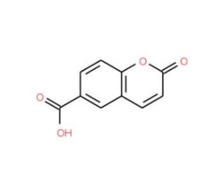 2-Oxo-2H-chromene-6-carboxylic acid (CAS 7734-80-7) - chemical structure image