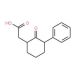 (2-Oxo-3-phenylcyclohexyl)acetic acid - chemical structure image