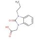 (2-oxo-3-propyl-2,3-dihydro-1H-benzimidazol-1-yl)acetic acid - chemical structure image