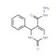2-oxo-4-phenyl-1,2,3,4-tetrahydropyrimidine-5-carbohydrazide - chemical structure image