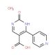 2-Oxo-4-pyridin-4yl-1,2-dihydro-5-pyrimidinecarboxylic acid monohydrate (CAS 690631-95-9) - chemical structure image