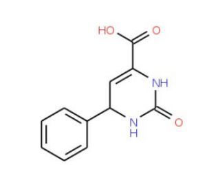 2-Oxo-6-phenyl-1,2,3,6-tetrahydro-pyrimidine-4-carboxylic acid - chemical structure image