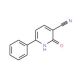 2-Oxo-6-phenyl-1,2-dihydro-3-pyridinecarbonitrile (CAS 43083-13-2) - chemical structure image