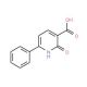 2-Oxo-6-phenyl-1,2-dihydro-pyridine-3-carboxylic acid (CAS 56162-63-1) - chemical structure image