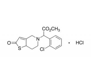 2-Oxo clopidogrel hydrochloride (CAS 1219432-42-4) - chemical structure image