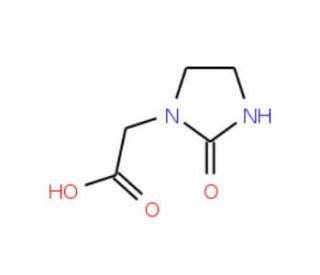 (2-Oxo-imidazolidin-1-yl)-acetic acid - chemical structure image