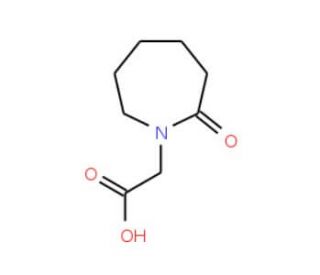 (2-oxoazepan-1-yl)acetic acid (CAS 35048-56-7) - chemical structure image