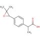 2-[p-(2-Methyl-1,2-epoxypropyl)phenyl]propionic Acid (CAS 75626-00-5) - chemical structure image