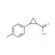 2-p-Tolyl-cyclopropanecarboxylic acid (CAS 869941-94-6) - chemical structure image