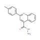 2-p-Tolyl-quinoline-4-carboxylic acid hydrazide - chemical structure image