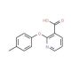 2-(p-Tolyloxy)nicotinic acid (CAS 54629-15-1) - chemical structure image
