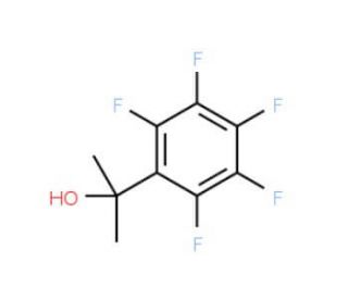 2-(Pentafluorophenyl)propan-2-ol (CAS 715-31-1) - chemical structure image