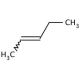 2-Pentene (mixture of cis and trans) (CAS 109-68-2) - chemical structure image
