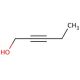 2-Pentyn-1-ol (CAS 6261-22-9) - chemical structure image