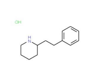 2-Phenethyl-piperidine hydrochloride - chemical structure image