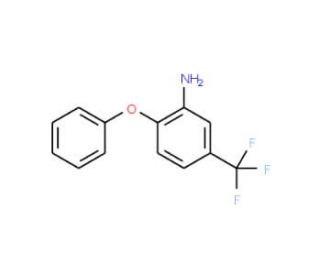 2-Phenoxy-5-(trifluoromethyl)phenylamine - chemical structure image