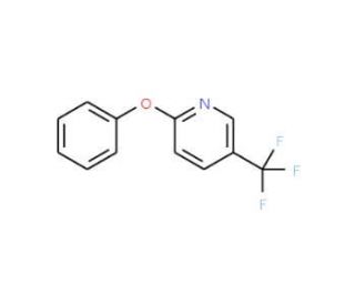 2-Phenoxy-5-(trifluoromethyl)pyridine - chemical structure image
