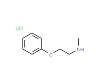 2-Phenoxy-N-methylethylamine hydrochloride (CAS 85262-76-6) - chemical structure image