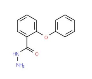 2-Phenoxybenzhydrazide (CAS 43038-37-5) - chemical structure image