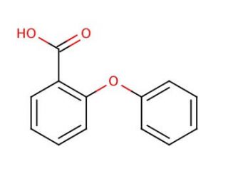 2-Phenoxybenzoic acid (CAS 2243-42-7) - chemical structure image