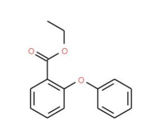 2-Phenoxybenzoic acid ethyl ester (CAS 41755-76-4) - chemical structure image