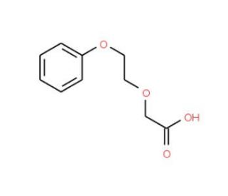 (2-phenoxyethoxy)acetic acid - chemical structure image