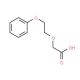 (2-phenoxyethoxy)acetic acid - chemical structure image