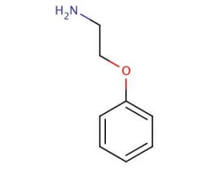 2-Phenoxyethylamine (CAS 1758-46-9) - chemical structure image