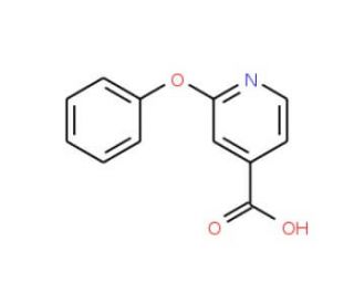 2-Phenoxyisonicotinic acid (CAS 51362-08-4) - chemical structure image