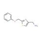 [2-(phenoxymethyl)-1,3-thiazol-4-yl]methanamine - chemical structure image
