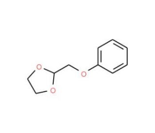 2-Phenoxymethyl-[1,3]dioxolane (CAS 850348-64-0) - chemical structure image