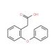 2-Phenoxyphenylacetic acid (CAS 25563-02-4) - chemical structure image