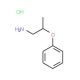 2-Phenoxypropylamine hydrochloride - chemical structure image