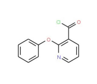 2-phenoxypyridine-3-carbonyl chloride (CAS 51362-49-3) - chemical structure image
