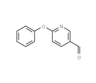 2-Phenoxypyridine-5-carboxaldehyde (CAS 173282-69-4) - chemical structure image